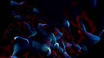 Abstract Colorful Fluid Shape Element Motion Background video