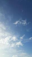 High Angle Wide Panoramic View of Rain Clouds over England video