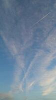 High Angle View of Dramatic Sky and Clouds over England During Sunset video