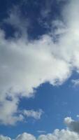 High Angle Wide Panoramic View of Rain Clouds over England video