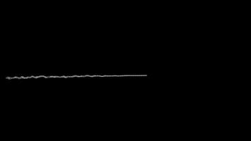 nube scia di condensazione animazione concetto. 3d rendere video