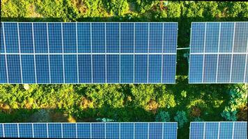 Solar Panels - Drone View - Upwards video