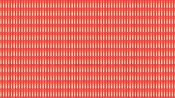 Abstract data flowing wavy line background in red. vector