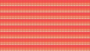 Abstract data flowing wavy line background in red. vector