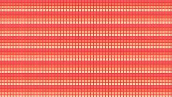 Abstract data flowing wavy line background in red. vector