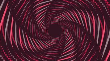 Abstract spiral round vortex style data cycle background. vector