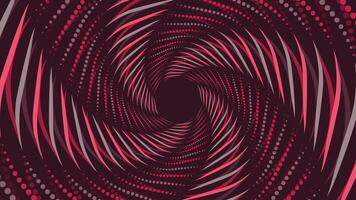 Abstract spiral round vortex style data cycle background. vector