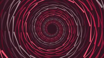 Abstract spiral round vortex style data cycle background. vector