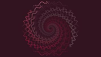 Abstract spiral round vortex style data cycle background. vector