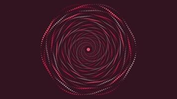 Abstract spiral round vortex style data cycle background. vector