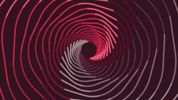 Abstract spiral round vortex style data cycle background. vector