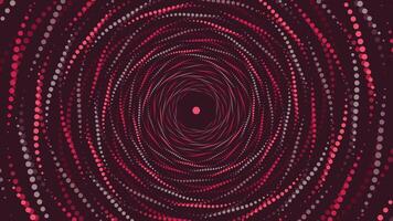 Abstract spiral round vortex style data cycle background. vector