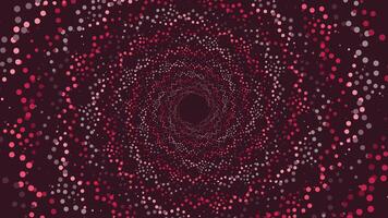 Abstract spiral round vortex style data cycle background. vector