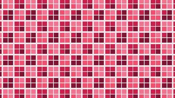 Abstract repeated block pink color combination pattern background. vector