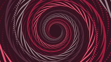 Abstract spiral round vortex style data cycle background. vector