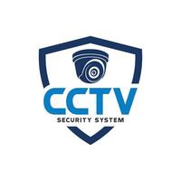 cctv vector logo diseño. cámara logo modelo diseño. y seguridad sistema logo vector