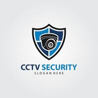 cctv vector logo diseño. cámara logo modelo diseño. y seguridad sistema logo vector