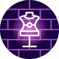 Mannequin Creative Icon Design vector