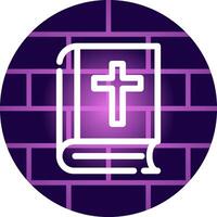 Bible Creative Icon Design vector