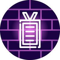 VIP Pass Creative Icon Design vector