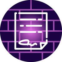 Document Creative Icon Design vector