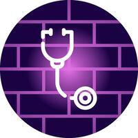 Stethoscope Creative Icon Design vector