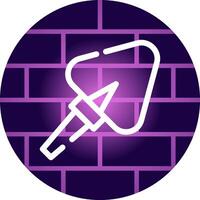 Trowel Creative Icon Design vector