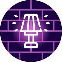 Lamp Creative Icon Design vector
