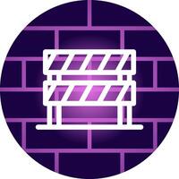 Barrier Creative Icon Design vector