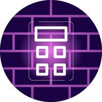 Calculator Creative Icon Design vector