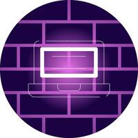 Laptop Creative Icon Design vector