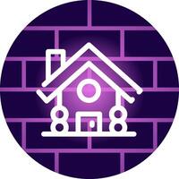 Cabin Creative Icon Design vector