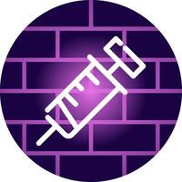 Injection Creative Icon Design vector
