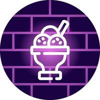 Dessert Creative Icon Design vector