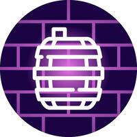 Barrel Creative Icon Design vector