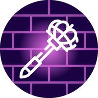 Scepter Creative Icon Design vector