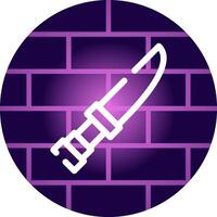 Knife Creative Icon Design vector