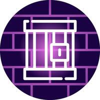 Prison Creative Icon Design vector