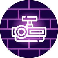 Projector Creative Icon Design vector