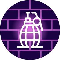 Grenade Creative Icon Design vector