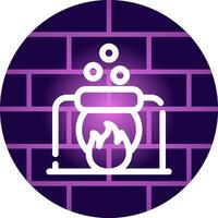 Cauldron Creative Icon Design vector