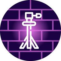 Tripod Creative Icon Design vector