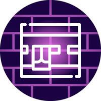 Kaaba Creative Icon Design vector