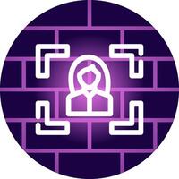 Portrait Creative Icon Design vector