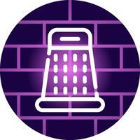 Grater Creative Icon Design vector