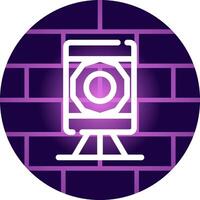 Theodolite Creative Icon Design vector