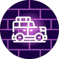 Suv Creative Icon Design vector