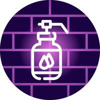 Shampoo Creative Icon Design vector