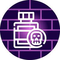 Poison Creative Icon Design vector