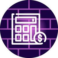 Accountant Creative Icon Design vector